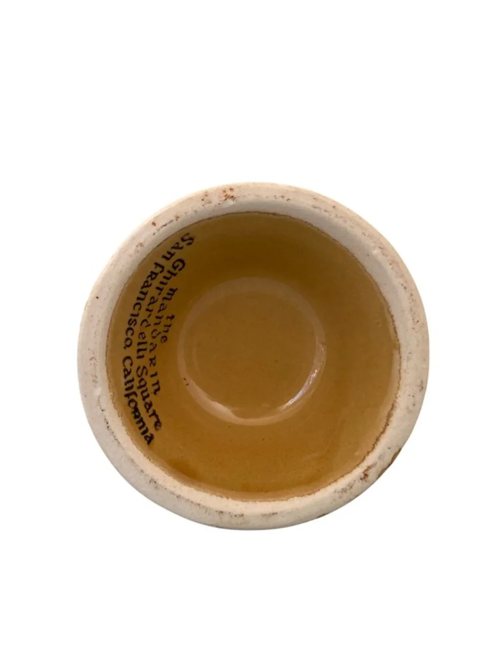 Vintage Tiki Mug Cocktail Drink Cup Mandarin Ghirardelli Square San Francisco